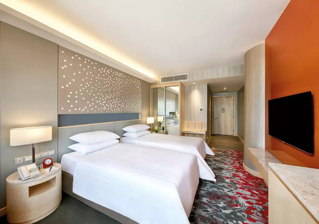 غرفة ديلوكس مزدوجة أو توأم