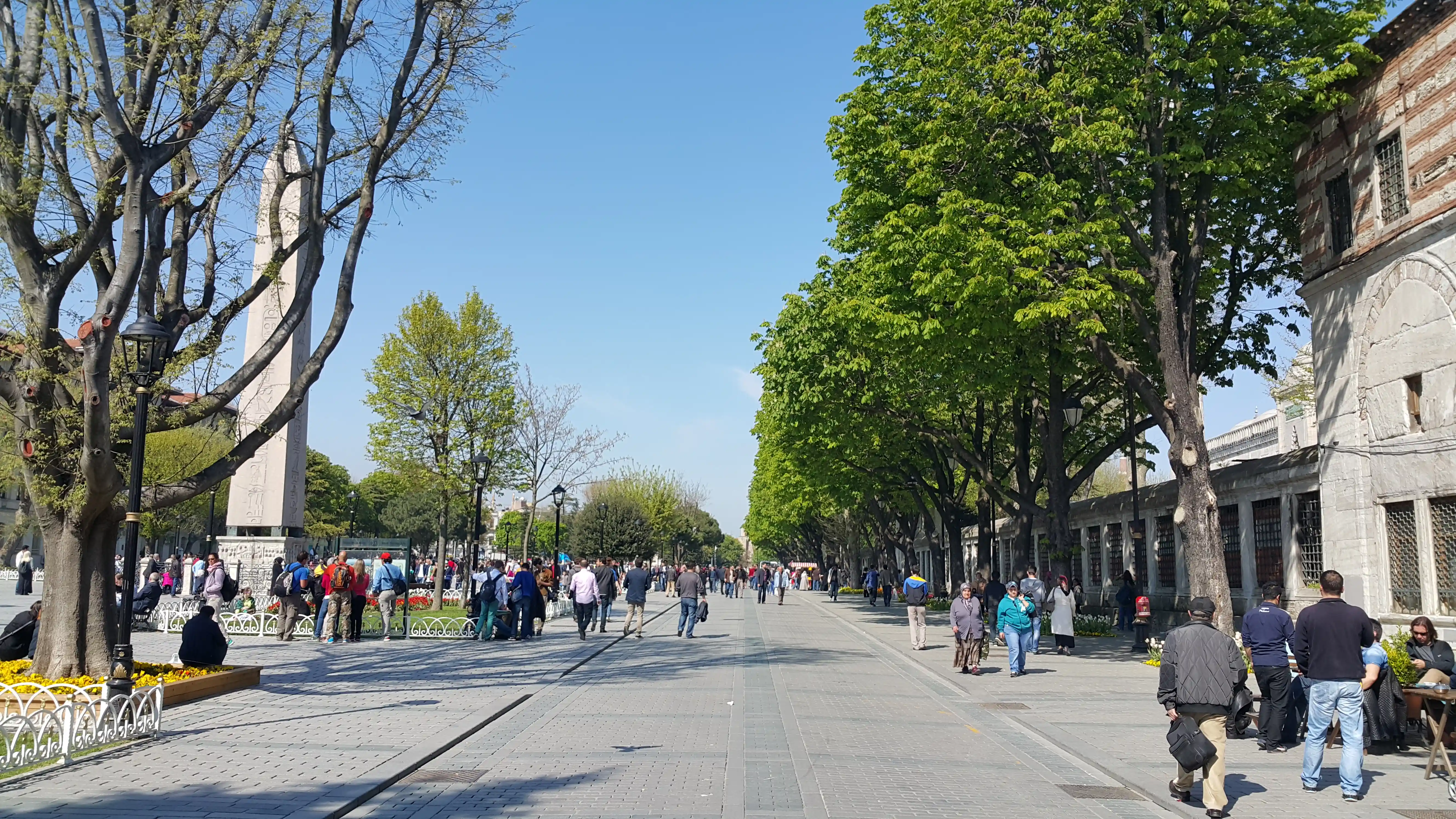 ساحة سلطان أحمد في اسطنبول