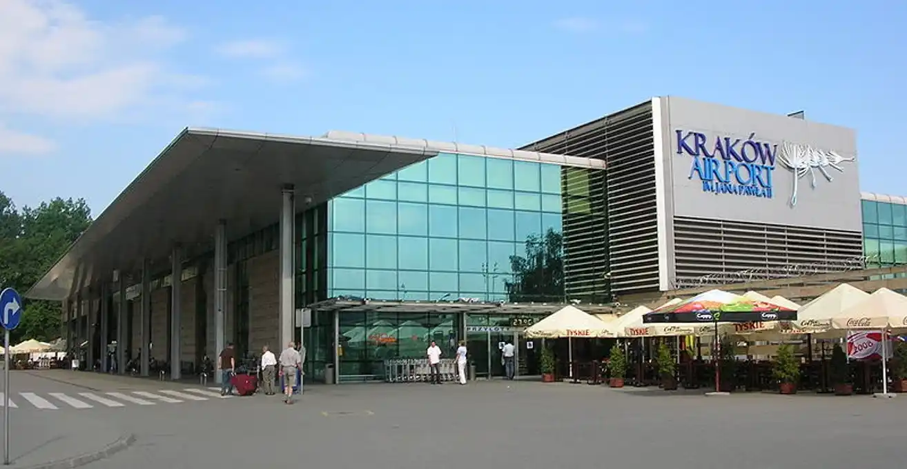 Reception from the airport