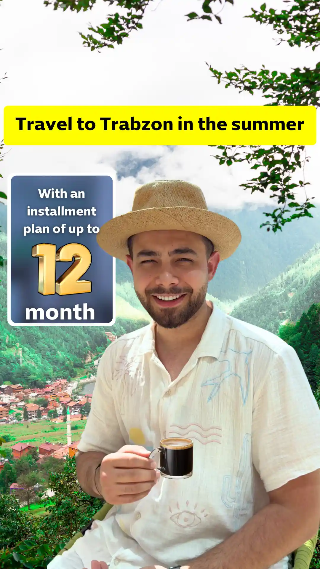 Travel to Tarabzon in the summer