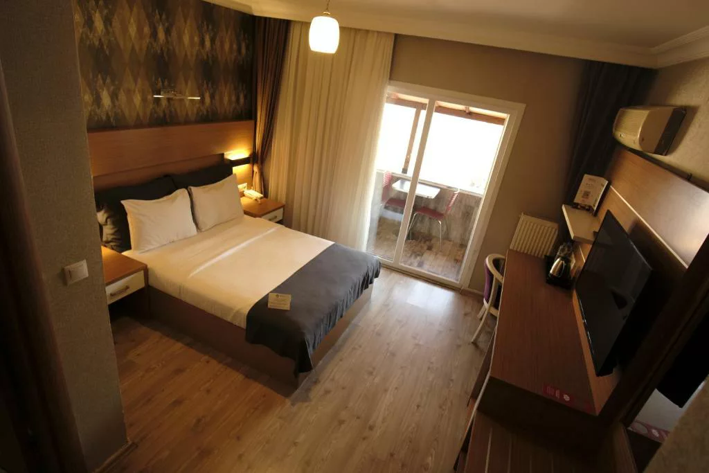 غرفة مزدوجة مع شرفة